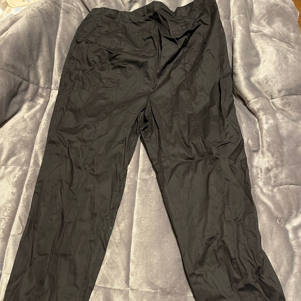 Maternity black dress pants by SHEIN size large